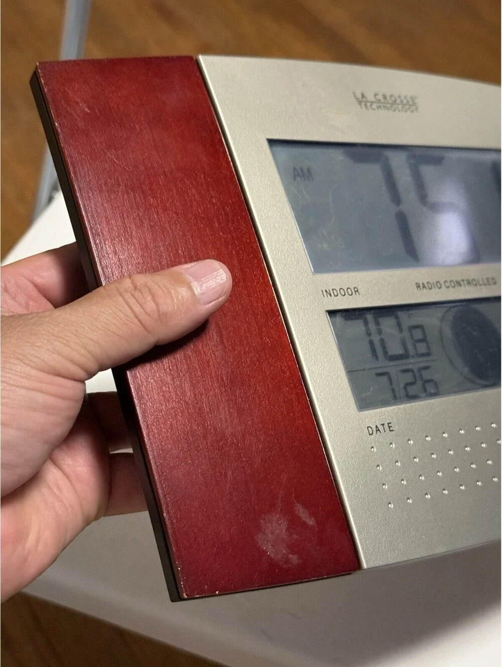 LA CROSSE WS-8117U-IT-C Clock Weather 